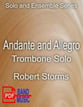 Andante and Allegro Trombone Solo P.O.D. cover